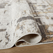 Veleka Gray Beige Painterly - U6014 - 5' x 8'