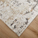 Veleka Gray Beige Painterly - U6014 - 2' x 3'
