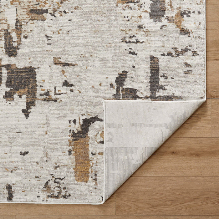 Veleka Gray Beige Painterly - U6014 - 10' x 13'