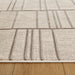 Timeless Luxe Black Ivory Linear Geometric - U6015 - 3' x 8' Runner