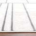 Timeless Luxe Black Ivory Linear Geometric - U6015 - 5' x 8'