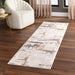Veleka Gray Beige Painterly - U6016 - 3' x 8' Runner