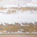 Veleka Gray Gold Painterly - U6017 - 7' x 9'