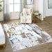 Veleka Gray Gold Painterly - U6018 - 7' x 9'