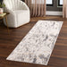 Veleka Gray Gold Stripe - U6019 - 3' x 8' Runner