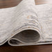 Veleka Gray Gold Stripe - U6019 - 3' x 8' Runner
