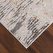 Veleka Gray Gold Stripe - U6019 - 3' x 8' Runner