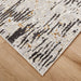 Veleka Gray Gold Stripe - U6019 - 7' x 9'