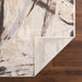 Veleka Gray Gold Brush Stroke - U6020 - 3' x 8' Runner
