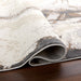 Veleka Gray Gold Brush Stroke - U6020 - 2' x 3'