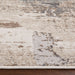 Veleka Gray Gold Painterly - U6021 - 3' x 8' Runner
