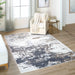 Veleka Gray Gold Painterly - U6021 - 2' x 3'