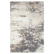 Veleka Gray Gold Painterly - U6021 - 5' x 8'