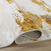 Sibel Gold Painterly - U7001 - 7' x 9'