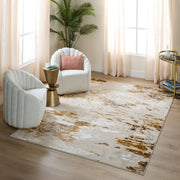 Sibel Gold Painterly - U7003 - 5' x 8'