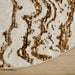 Sibel Gold Marbled - U7005 - 8' Round