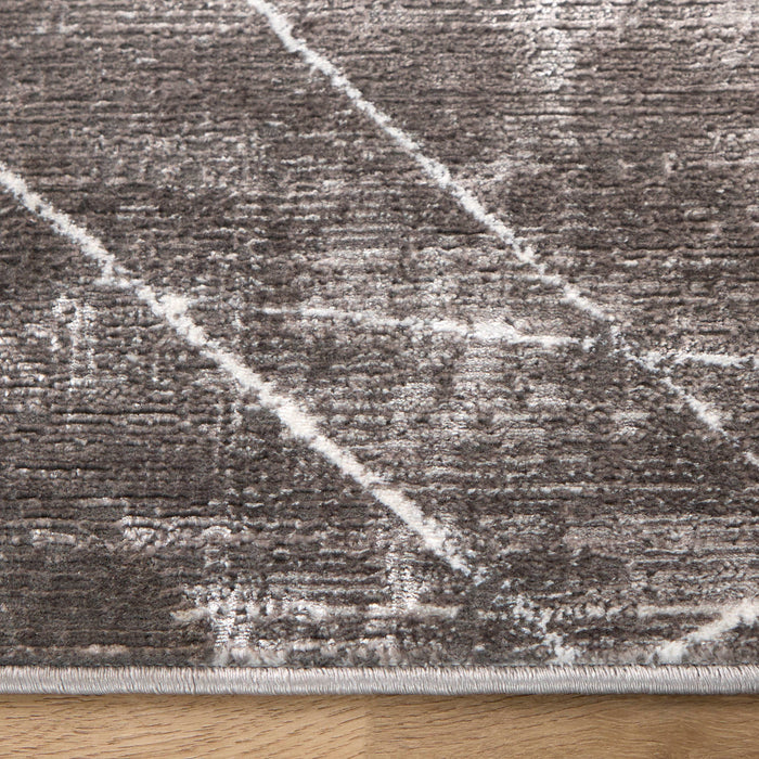 Livenza Black Linear Geometric - U7006 - 3' x 8' Runner