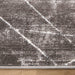Livenza Black Linear Geometric - U7006 - 3' x 8' Runner