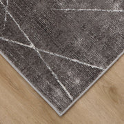 Livenza Black Linear Geometric - U7006 - 3' x 8' Runner