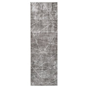 Livenza Black Linear Geometric - U7006 - 3' x 8' Runner