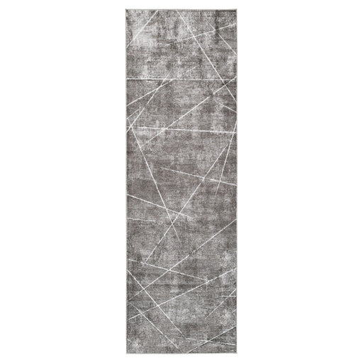 Livenza Black Linear Geometric - U7006 - 3' x 8' Runner