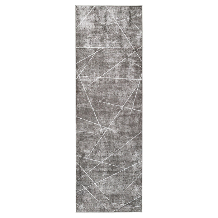 Livenza Black Linear Geometric - U7006 - 3' x 8' Runner