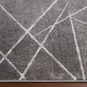 Livenza Black Linear Geometric - U7006 - 5' x 8'