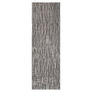 Livenza Gray Linear Geometric - U7007 - 3' x 8' Runner