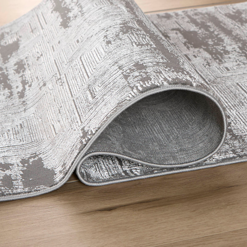 Livenza Gray Monochromatic - U7008 - 3' x 8' Runner