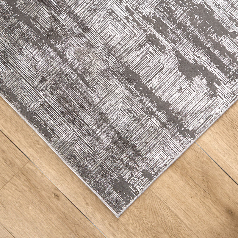 Livenza Gray Monochromatic - U7008 - 3' x 8' Runner