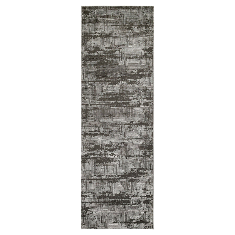 Livenza Gray Monochromatic - U7008 - 3' x 8' Runner