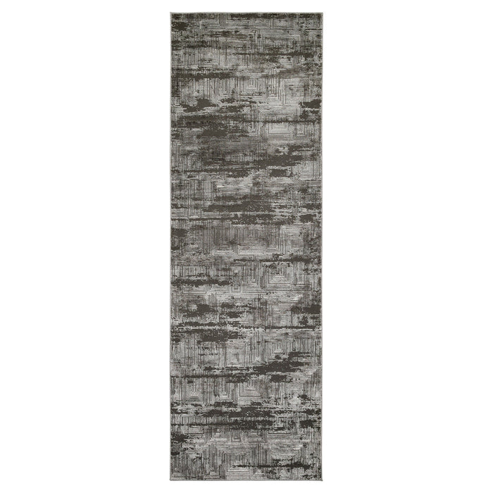 Livenza Gray Monochromatic - U7008 - 3' x 8' Runner