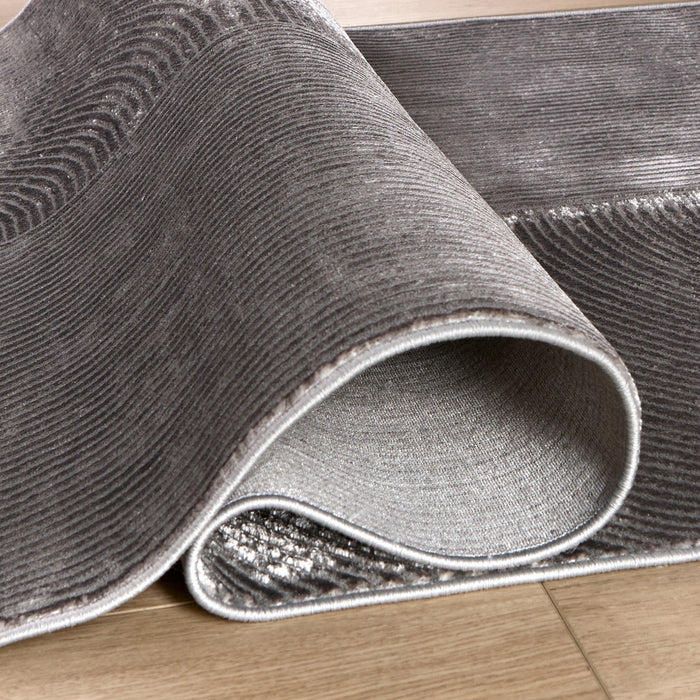 Livenza Gray Linear - U7009 - 3' x 8' Runner
