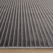 Livenza Gray Linear - U7009 - 5' x 8'