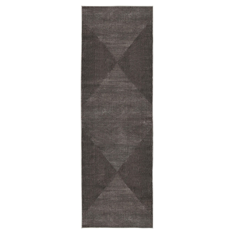 Livenza Gray Linear Geometric - U7010 - 3' x 8' Runner