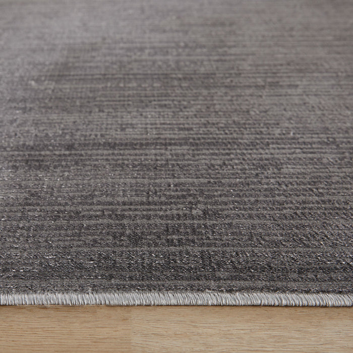 Livenza Gray Linear Geometric - U7010 - 5' x 8'