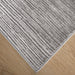 Livenza Gray Linear Geometric - U7010 - 10' x 13'