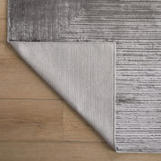 Livenza Gray Linear Geometric - U7010 - 5' x 8'
