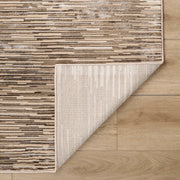 Rienz Brown Linear Geometric - U7014 - 3' x 8' Runner