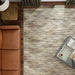 Rienz Brown Linear Geometric - U7014 - 2' x 3'