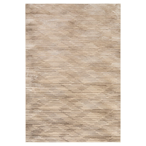 Rienz Brown Linear Geometric - U7014 - 5' x 8'