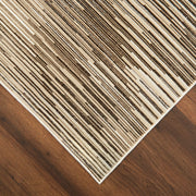 Rienz Brown Linear Geometric - U7014 - 5' x 8'