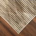 Rienz Brown Linear Geometric - U7014 - 2' x 3'
