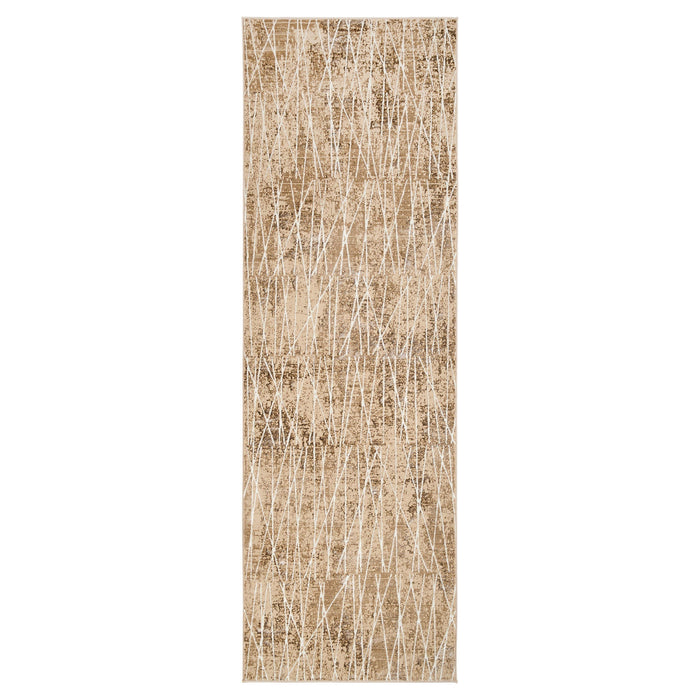 Rienz Brown Painterly - U7015 - 3' x 8' Runner