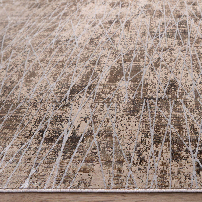 Rienz Brown Painterly - U7015 - 7' x 9'