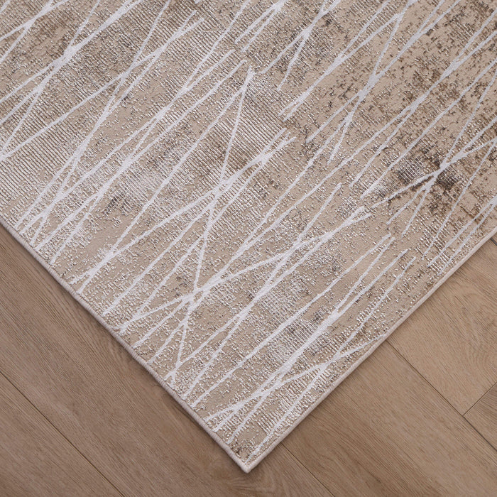 Rienz Brown Painterly - U7015 - 5' x 8'