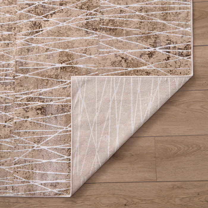 Rienz Brown Painterly - U7015 - 8' x 11'