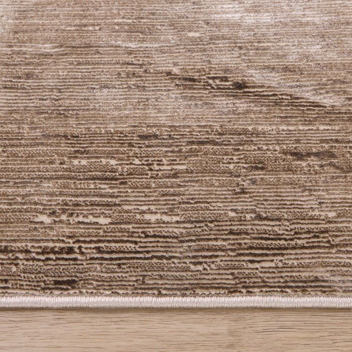 Rienz Brown Linear Geometric - U7016 - 3' x 8' Runner