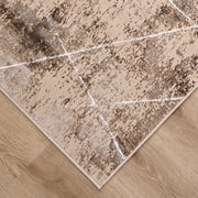 Rienz Brown Linear Geometric - U7017 - 3' x 8' Runner