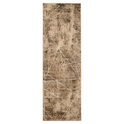 Rienz Brown Linear Geometric - U7017 - 3' x 8' Runner